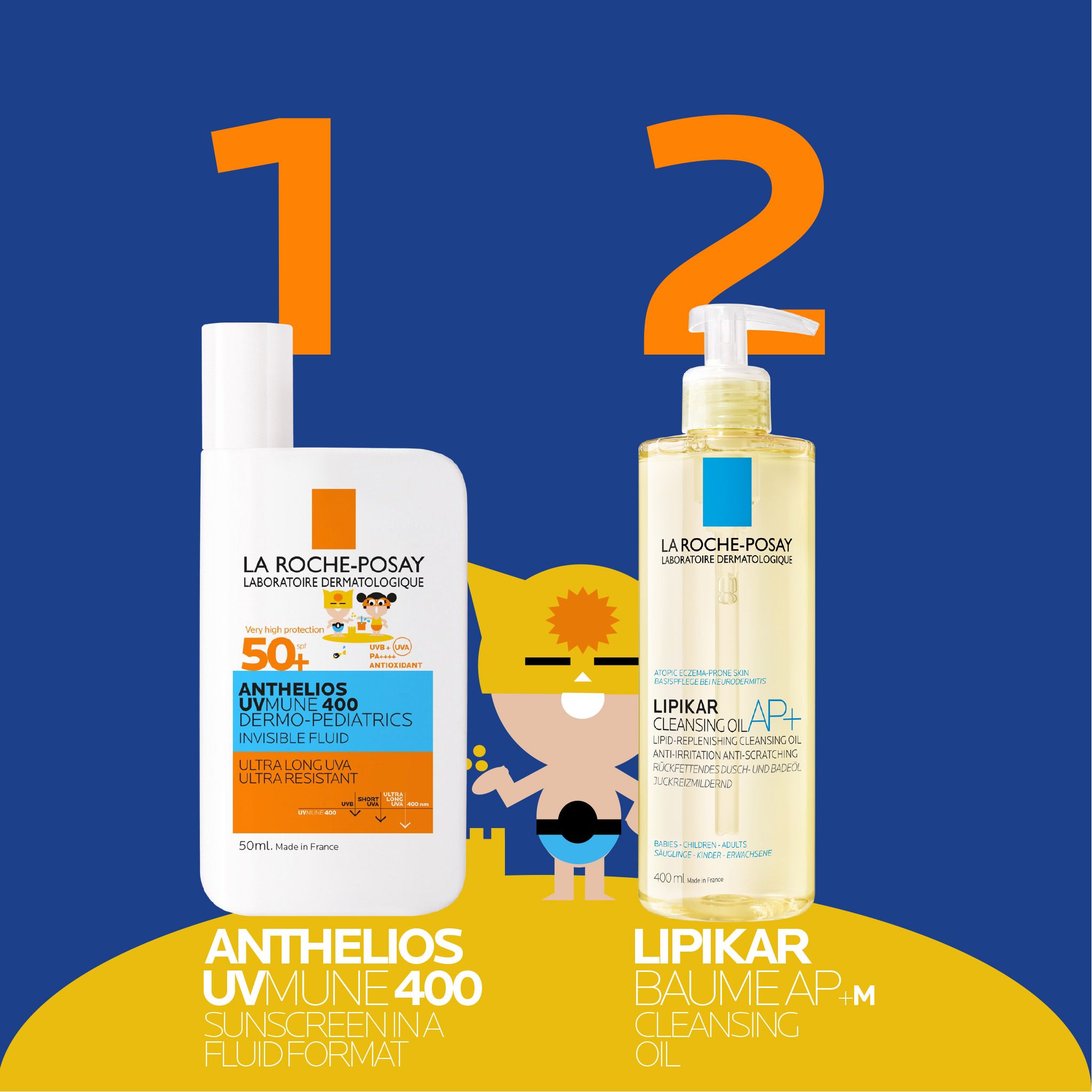 La Roche-Posay Anthelios UVMUNE 400 Dermo-pediatrics ultralehký fluid SPF50+ 50 ml