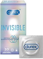 Durex Invisible Extra Lubricated Kondomy 10 ks