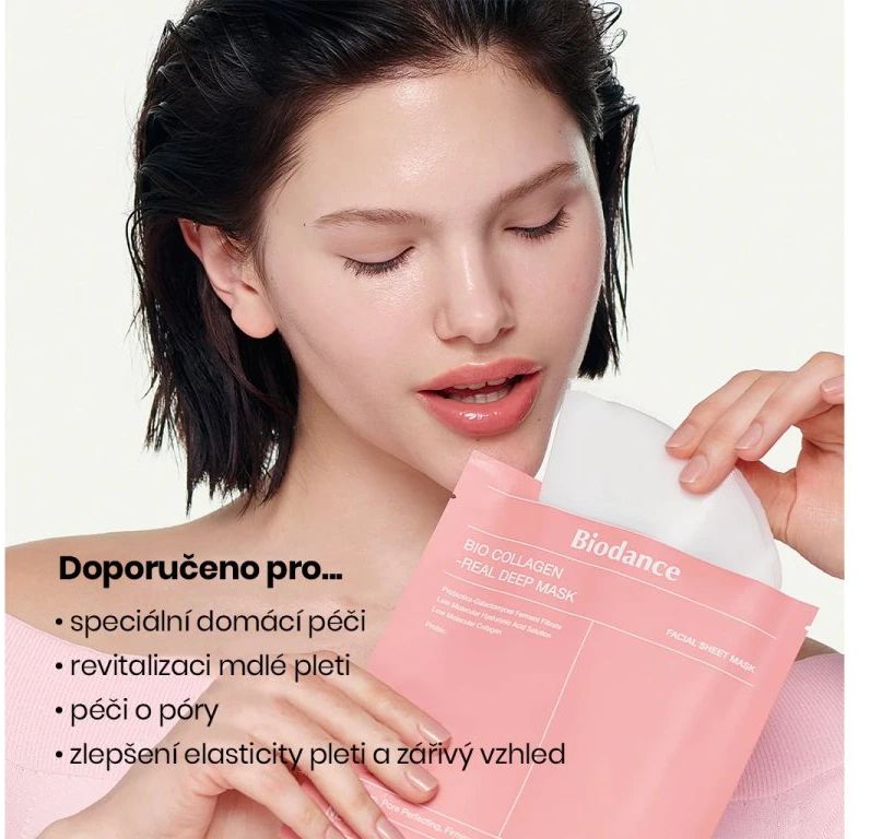 Biodance Bio-Collagen Real Deep Mask, Kolagenová inovativní maska 34 g