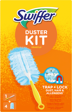 Swiffer Sada Na Čištění Podlahy (1 Násada + 4 Prachovky)