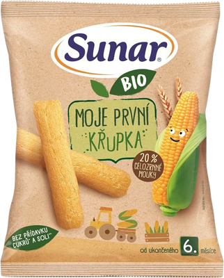 Sunar BIO moje první dětská křupka 6m+ 25 g