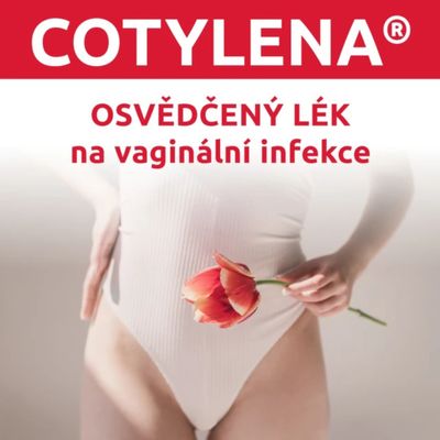 Cotylena 6 neobalených tablet k léčbě kvasinkových a plísňových infekcí pochvy