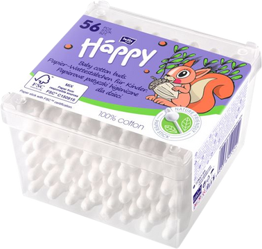 Bella Happy dětské tyčinky do uší 56 ks