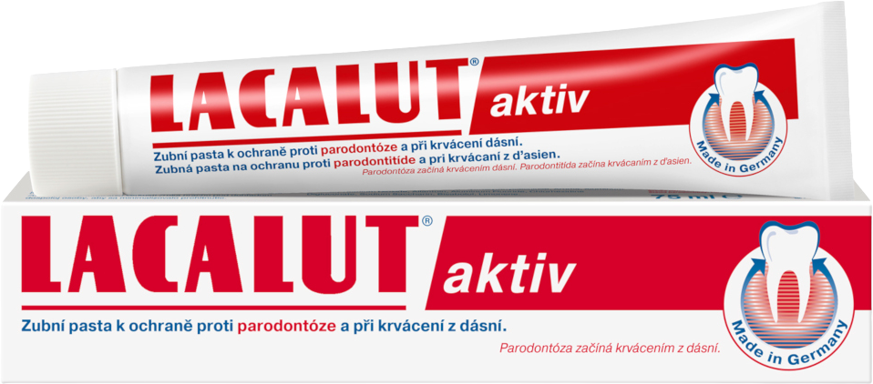 Lacalut Zubní pasta aktiv 75 ml