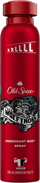 Old Spice Wolfthorn Tělový deodorant ve spreji pro muže 250 ml