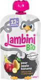 Lambini Bio Demeter kapsička hruška, jablko a banán 100 g
