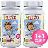Clinical Železo Gummies pektinové bonbóny 2 x 60 ks