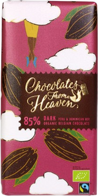 Chocolates from Heaven BIO hořká čokoláda Peru 85% 100 g