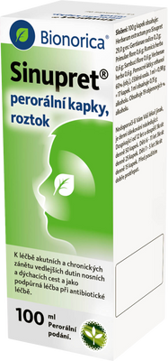 Sinupret perorální kapky roztok 100 ml