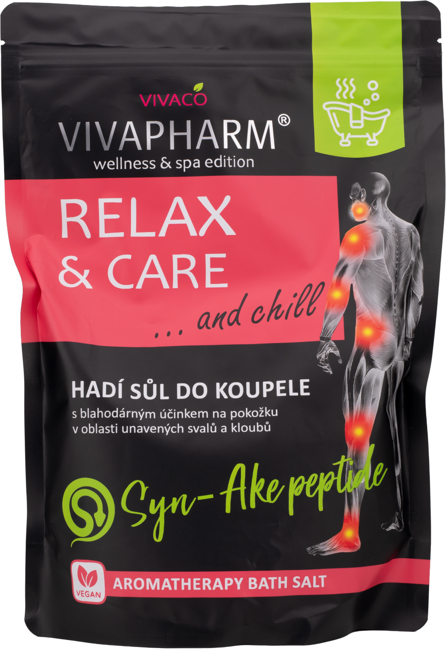 VivaPharm Sůl do koupele Relax and care 1000 g