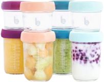 Babymoov Skleněné misky s víčky MULTISET 4 x 100 ml + 4 x 220 ml 8 ks
