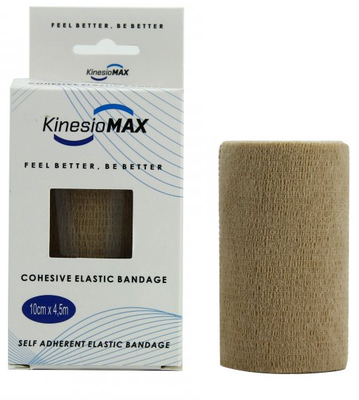 KinesioMAX Cohesive elast.samofix.10cmx4.5m tělové