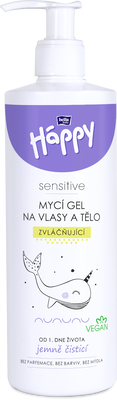 Bella HAPPY Mycí gel na vlasy a tělo 400 ml