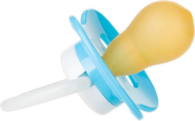 Canpol babies Dudlík svítící kaučukový třešinka BUNNY&COMPANY 6-18m modrý