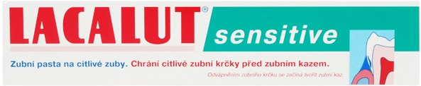 Lacalut Zubní pasta Sensitive 75 ml