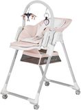 Kinderkraft Select Židlička jídelní Lastree Pink, Premium