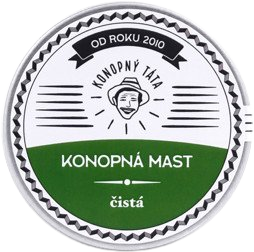 Konopný Táta Konopná mast čistá 80 ml