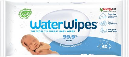 Waterwipes 100% BIO odbouratelné ubrousky 60 ks