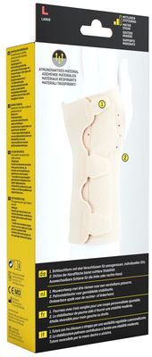 3M FUTURO Zápěstní bandáž s oboustrannou dlahou vel.L Beige