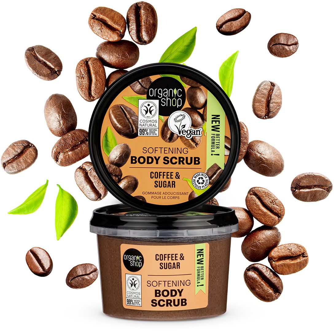 Organic Shop tělový peeling Brazilská káva 250 ml
