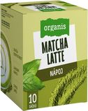 Organis Matcha Latte 10 x 17 g
