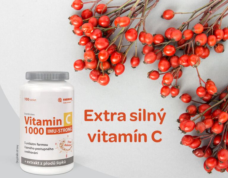  Farmax Vitamin C 1000mg Imu-strong 100 tablet, banner
