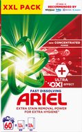 Ariel + prací prášek Oxi 60 praní 3.3 kg