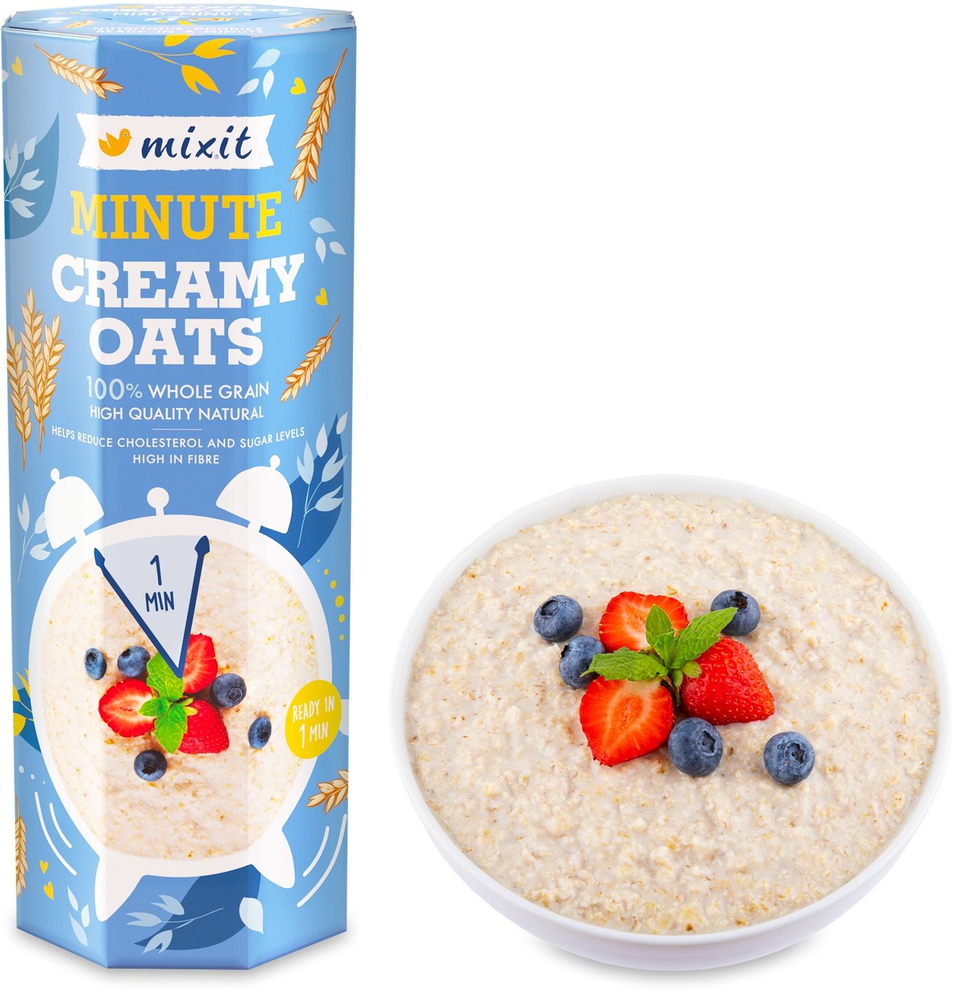 Mixit Creamy Oats - Minutové ovesné vločky 750 g