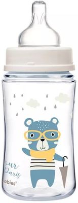Canpol babies Lahev se širokým hrdlem Bonjour Paris 240 ml