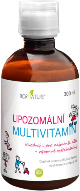 Bornature Lipozomální dětský multivitamín 300 ml