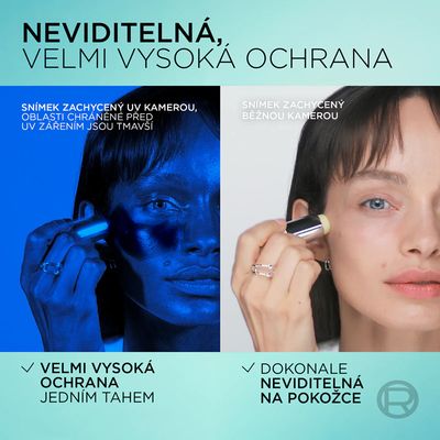 L'Oréal Paris Bright Reveal Daily UV Stick SPF 50+ tyčinka s UV filtrem 9 ml