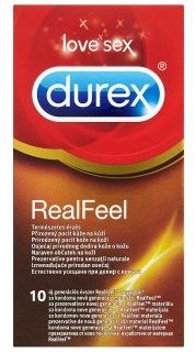 Durex Prezervativ Real Feel 10 ks