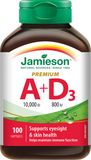 Jamieson Vitamíny A a D Premium 10000 IU / 800 IU 100 kapslí