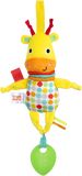Bright Starts Hračka s melodií na C kroužku Pull, Play & Boogie™ žirafa 0m+