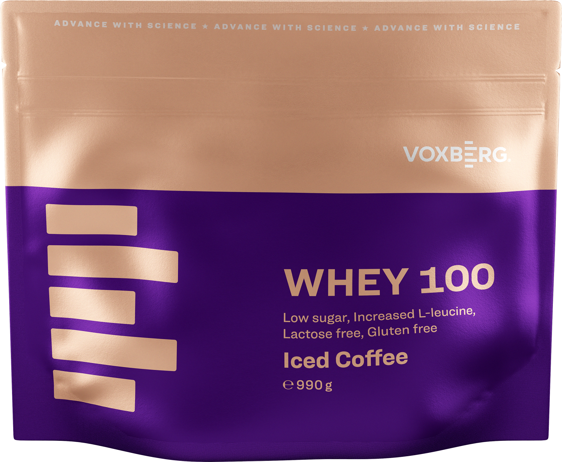 Voxberg Protein WHEY 100 Ledová káva 990 g