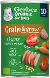 Gerber Organic křupky s rajčaty a mrkví 35 g