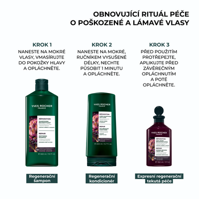 Yves Rocher Haircare Botanical Solutions, Regenerační šampon 300 ml