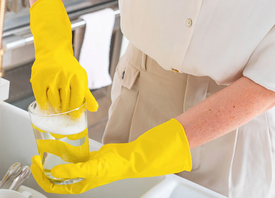 3M Scotch-Brite™ Univerzální rukavice, citronová vůně