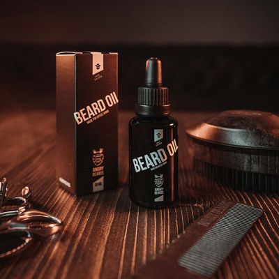 Angry Beards Beard Oil Olej na vousy Jack Saloon 30 ml