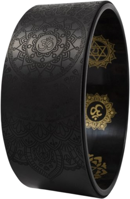 Sharp Shape Yoga wheel Mantra černý