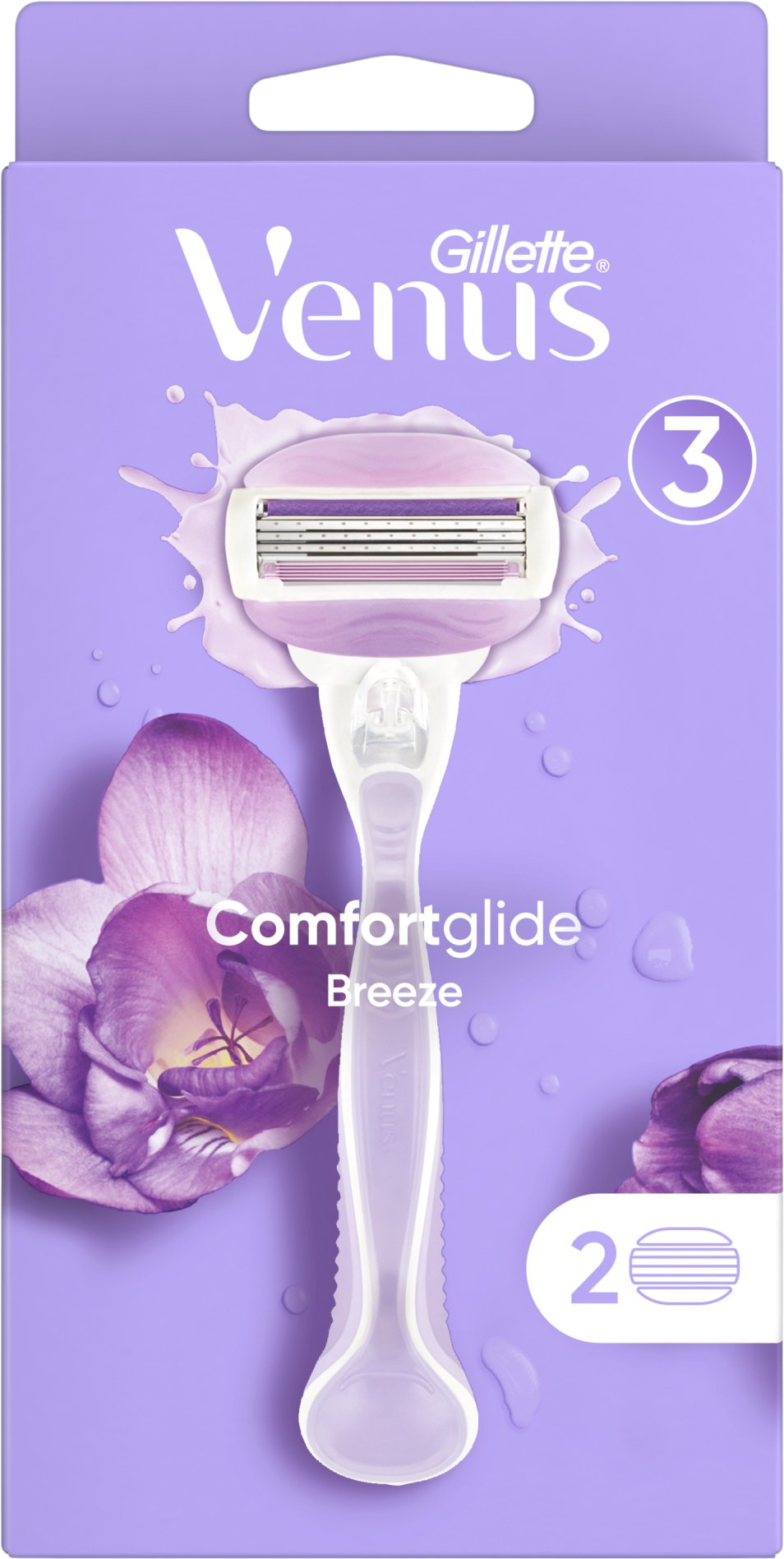 Gillette Venus Venus Breeze holící strojek + 2 ks hlavic