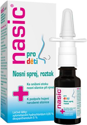 Nasic nosní sprej pro děti 10 ml