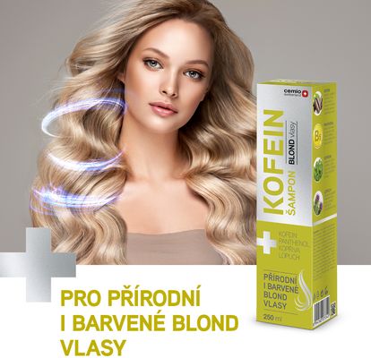 Cemio Kofeinový šampon Blond 250 ml