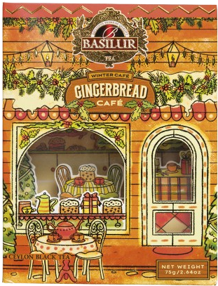 Basilur Winter Café Gingerbread papír 75 g