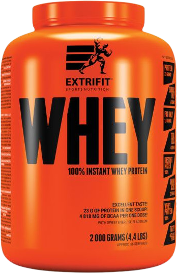 Extrifit 100% whey 80 banán 2 kg