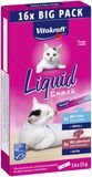 Vitakraft Cat Liquid Snack játrovka+losos 16 x 15 g