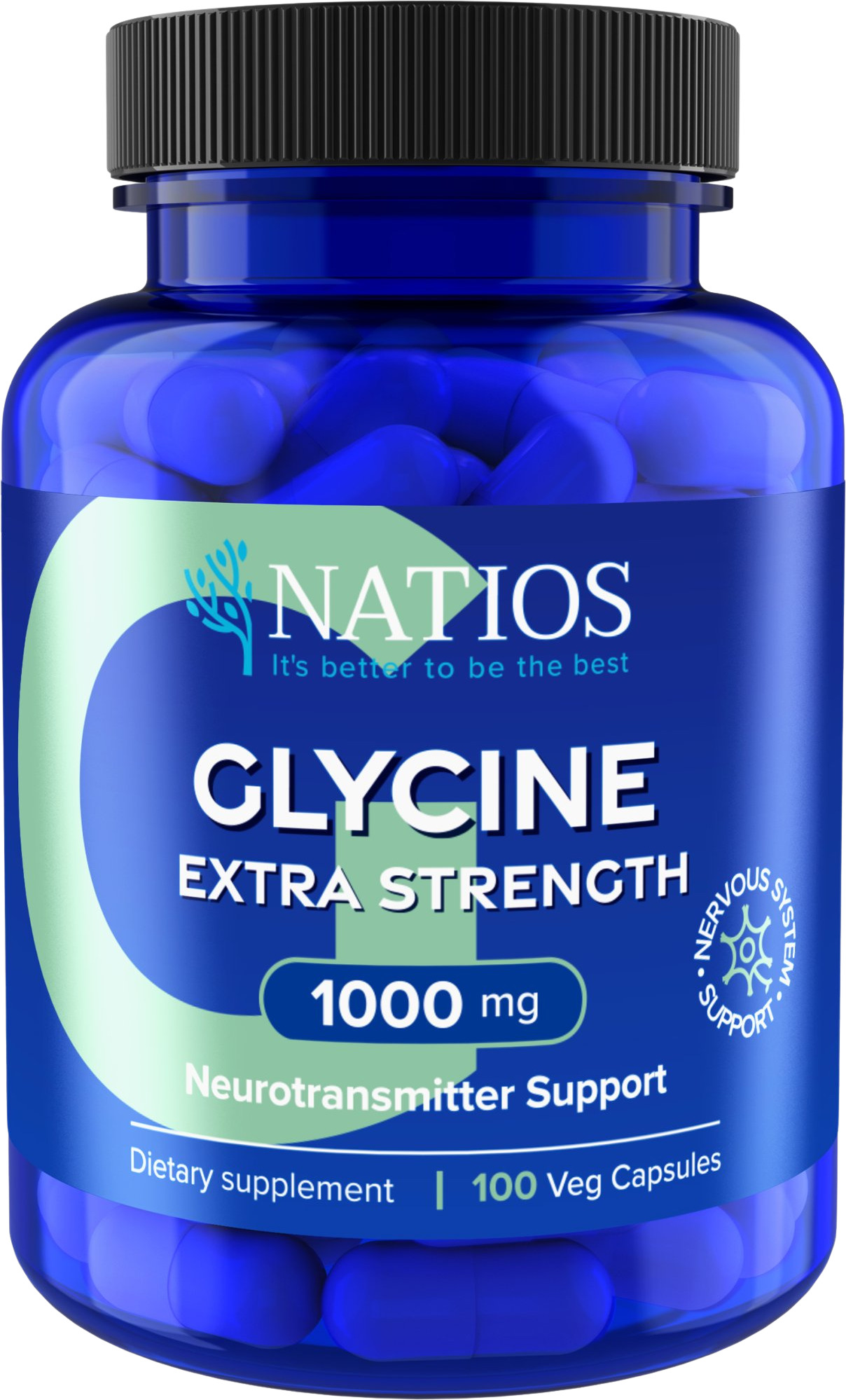 Natios Glycine Extra Strength 1000 mg 100 kapslí