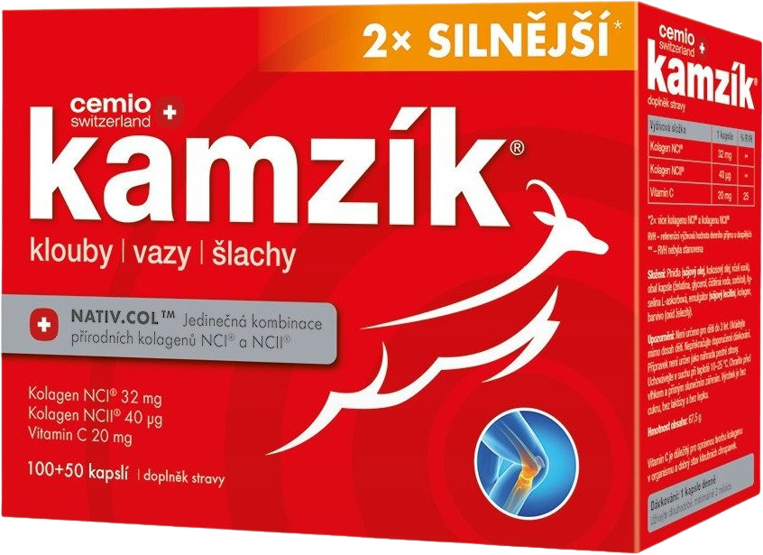 Cemio Kamzík 100+50 kapslí