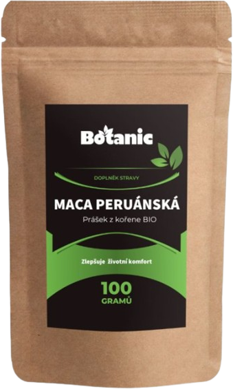 Botanic Maca peruánská - Prášek z kořene BIO 100 g
