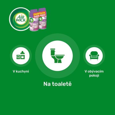 Airwick Náplň do automatického difuzéru Freshmatic DUO Tajemná zahrada 2ks 2 x 250 ml